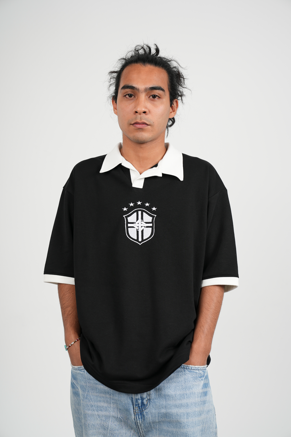 LUCA S’25 — Black Risky Top