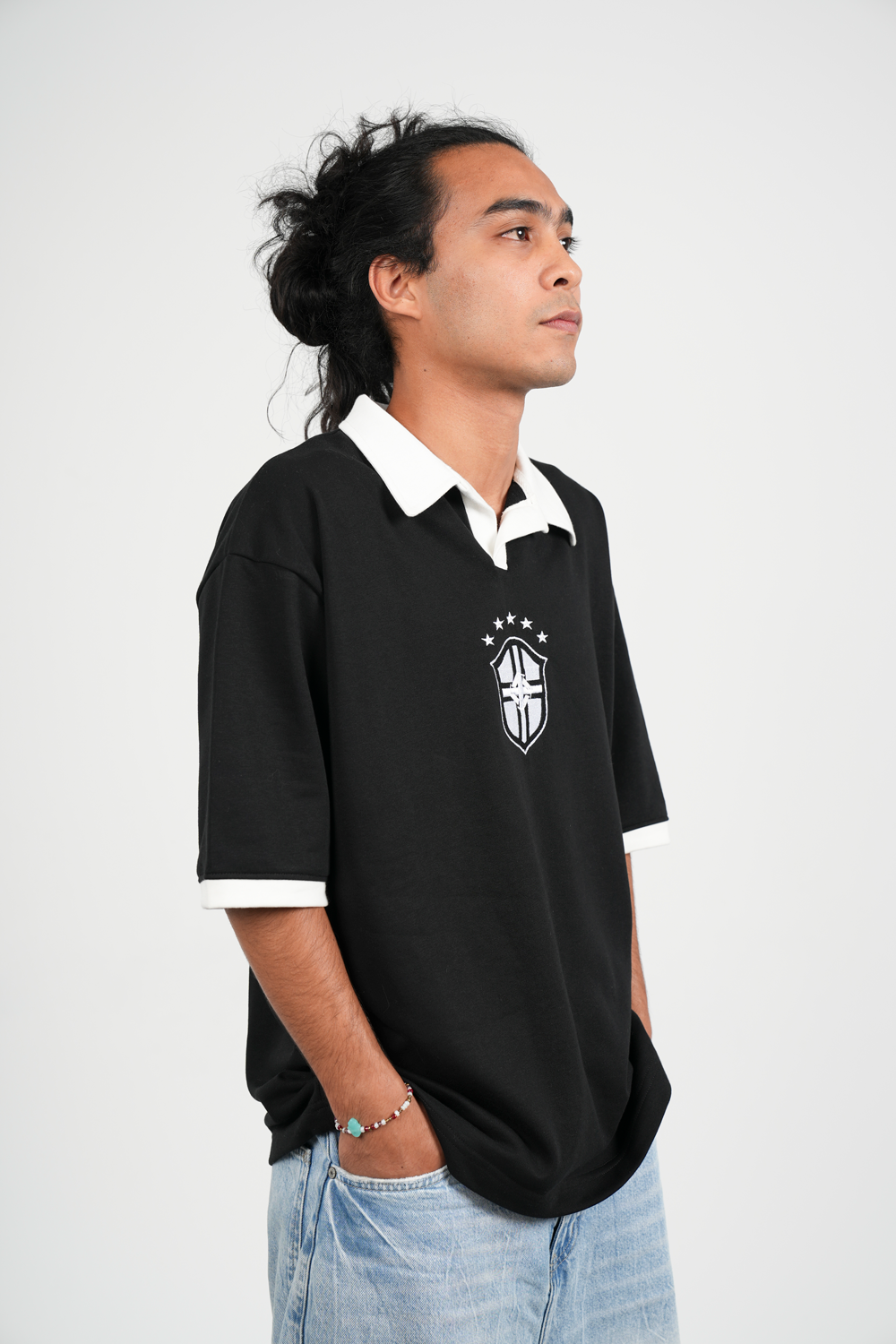 LUCA S’25 — Black Risky Top